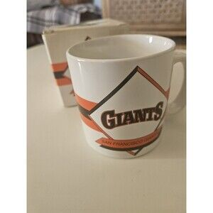 San Francisco Giants Baseball Vintage Logo Ceramic Mug Official MLB NEW BOX RARE